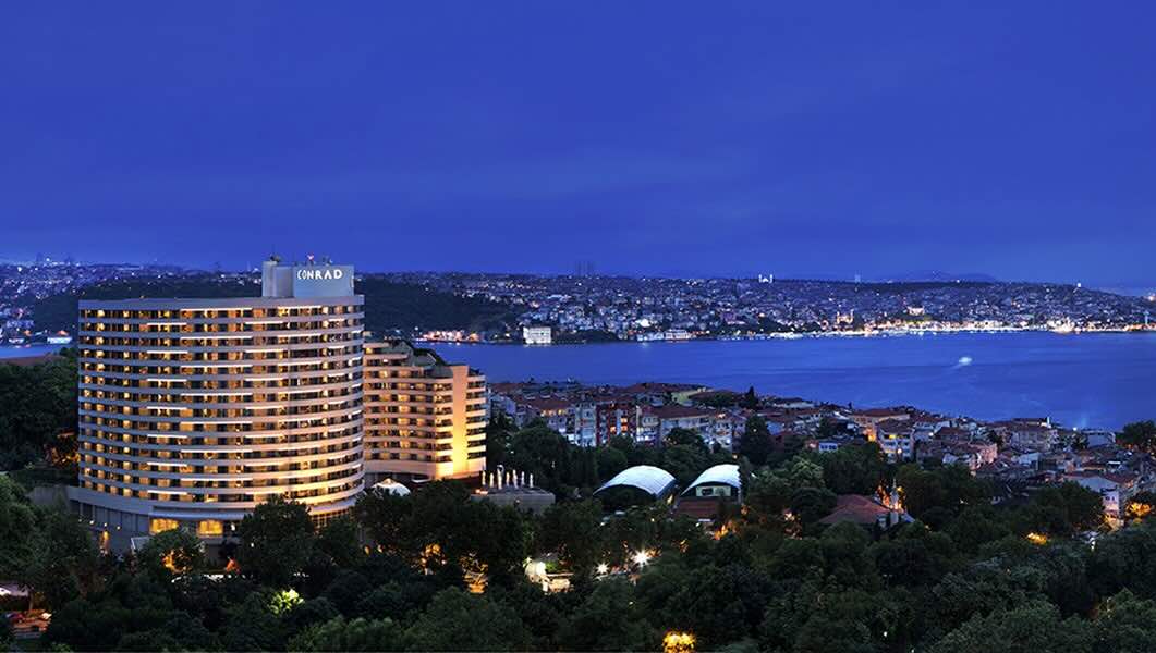 The Conrad Istanbul has begun recycling its linens in an effort to become more sustainable. (Photo courtesy of the Conrad Istanbul.