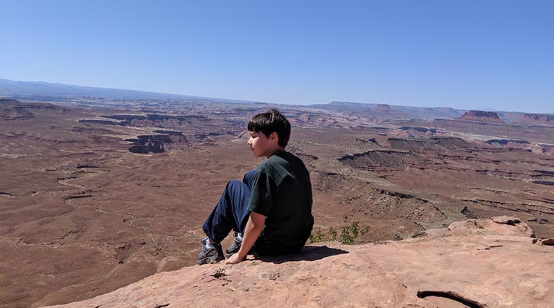 Scenic view of a national park