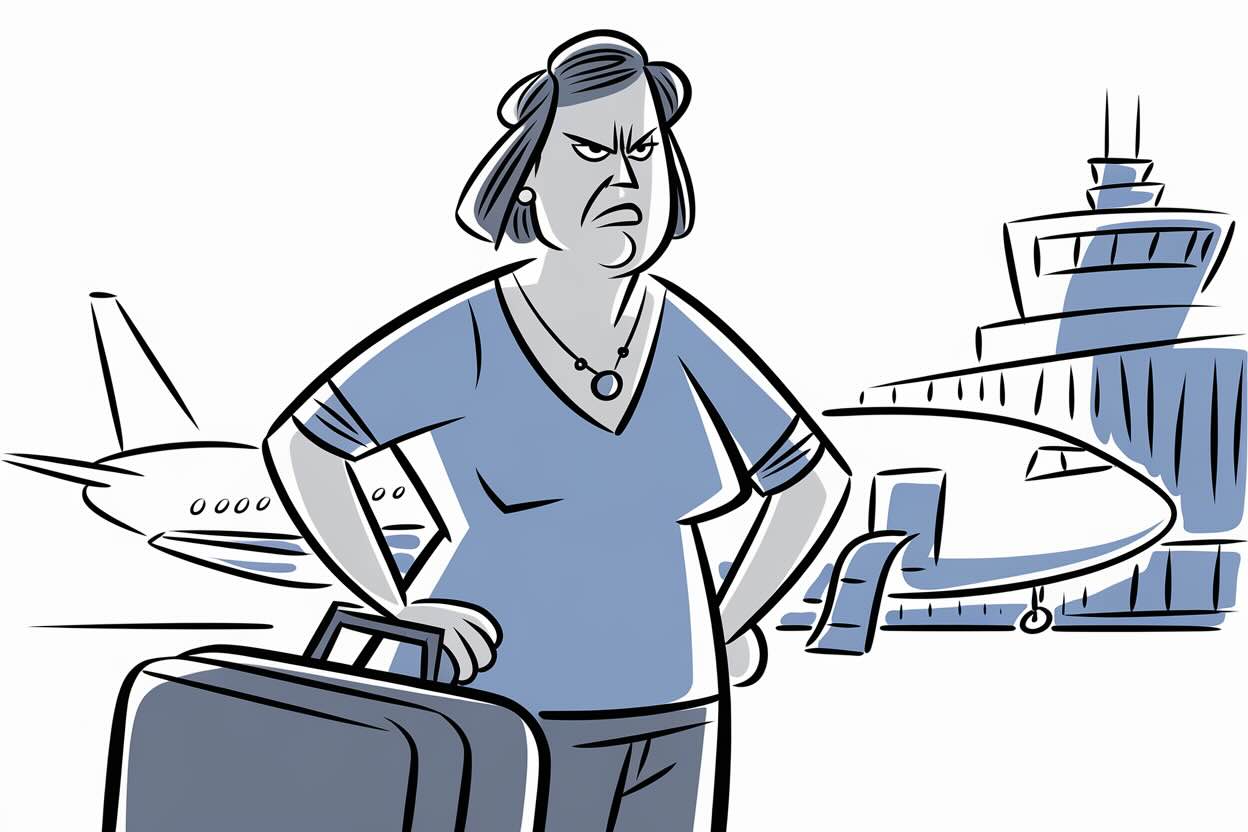 When Air France flagged Elana Gershuny's ticket as fraudulent, it didn't just strand her in Lyon, France. It also landed her on a secret airline blacklist.