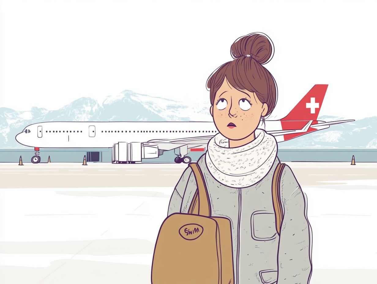 Marian Houk's problem with Swiss International Air Lines is a cautionary tale about rescheduling your flight, corporate stubbornness and failure -- my failure.