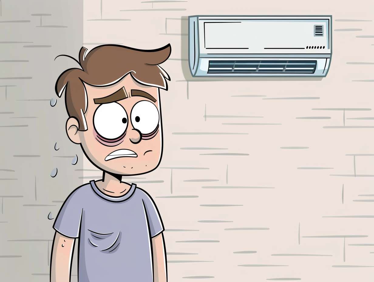 A traveler puts Airbnb's refund policy for guests to the test after he checks into an apartment without a working air condition.