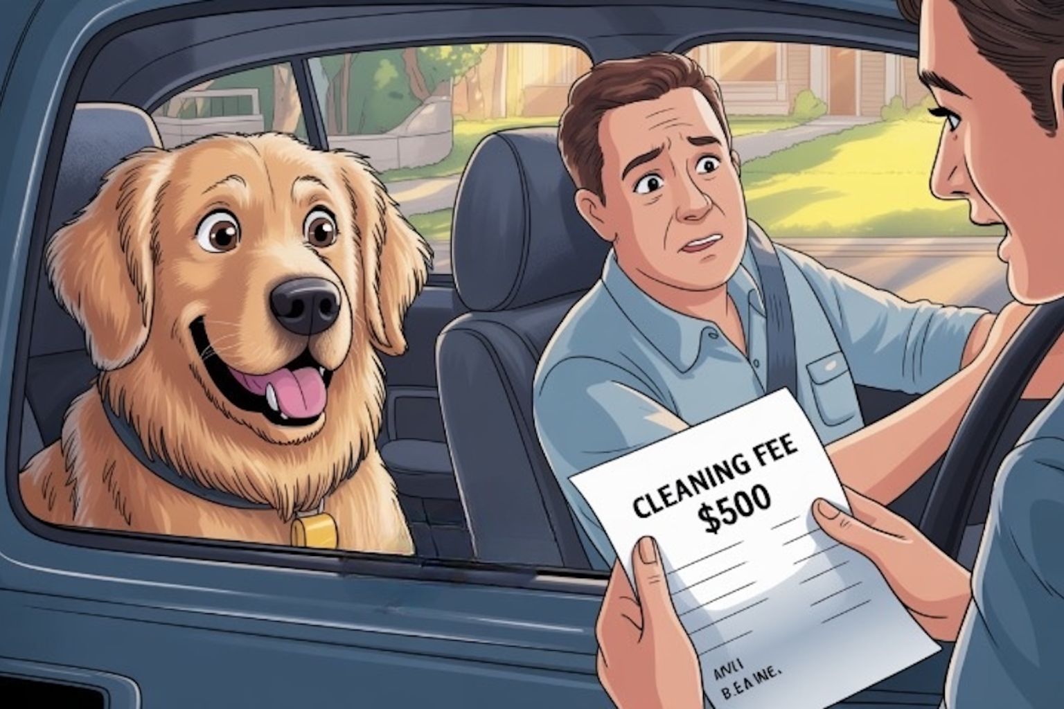Alex Cashman-Rolls faces a $500 cleaning fee from Hertz after returning a rental car he used with a registered service animal. Hertz claims the charge is for “excessive” hair, but Alex argues it’s unreasonable under federal law and lacks proof of actual costs. Will Hertz back down?